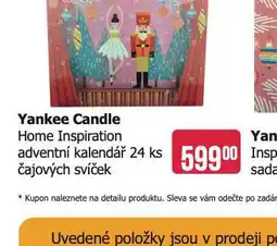 Teta Yankee candle home inspiration adventní kalendář nabídka