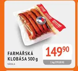 Coop hb Farmářská klobása nabídka