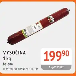 Coop hb Vysočina nabídka