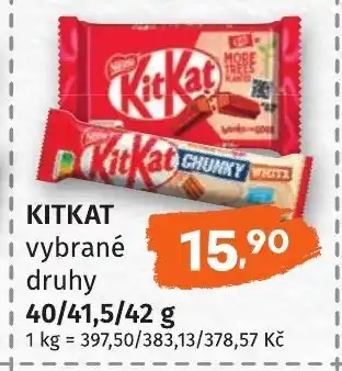Coop hb KITKAT nabídka