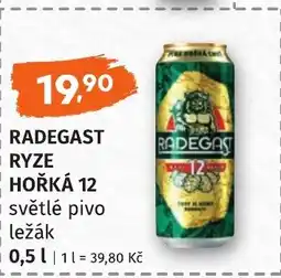 Coop hb Radegast Ryze Hořká 12 nabídka