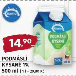 Coop hb Ranko Podmáslí kysané 1% nabídka