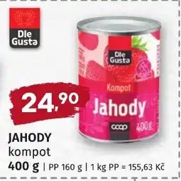Coop hb Jahody Kompot nabídka