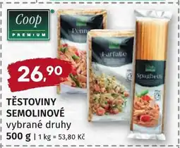 Coop hb Coop Těstoviny semolinové nabídka