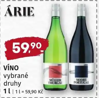 Coop hb ÁRIE Víno nabídka