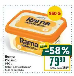 Billa Rama Classic 950 g nabídka