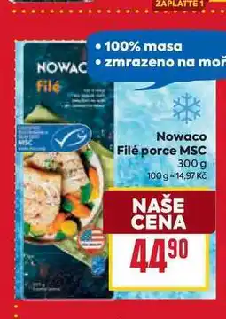 Billa Nowaco Filé porce MSC 300 g nabídka