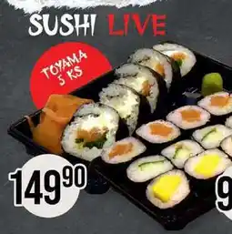 Jip SUSHI LIVE TOYAMA 5 KS nabídka