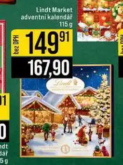 Jip Lindt Market adventní kalendář 115 g nabídka