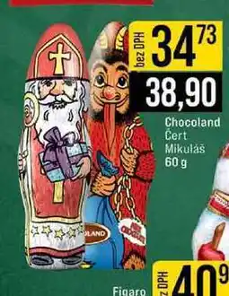 Jip Chocoland Čert / Mikuláš figurky 60 g nabídka