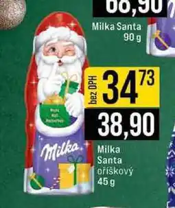 Jip Milka Santa oříškový 45g nabídka