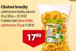 CBA Cibulové kroužky nabídka