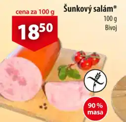 CBA Šunkový salám nabídka