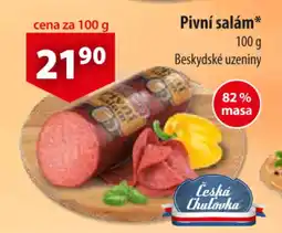 CBA Pivní salám nabídka