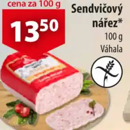 CBA Sendvičový nářez nabídka