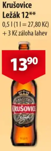 CBA Krušovice Ležák 12 nabídka