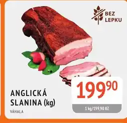 Coop hb Anglická slanina nabídka