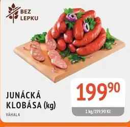 Coop hb Junácká klobása nabídka