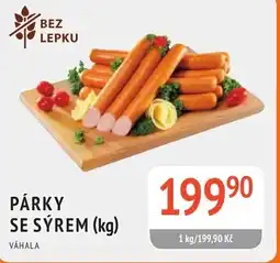 Coop hb Párky se sýrem nabídka