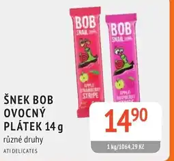 Coop hb Šnek bob ovocný plátek nabídka