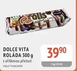 Coop hb Dolce vita roláda s oříškovou příchutí nabídka