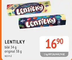 Coop hb Lentilky nabídka