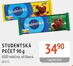 Coop hb Studentská pečeť jojo mléčná, oříšková nabídka