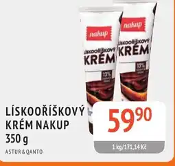 Coop hb Lískooříškový krém nakup nabídka