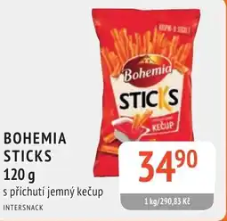 Coop hb Bohemia sticks s příchutí jemný kečup nabídka
