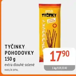 Coop hb Tyčinky pohodovky extra dlouhé solené nabídka