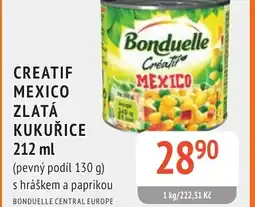 Coop hb Bonduelle Creatif mexico zlatá kukuřice nabídka