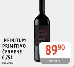 Coop hb Infinitum primitivo červené nabídka
