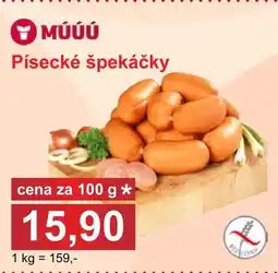 PLUS JIP Písecké špekáčky nabídka