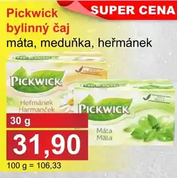 PLUS JIP Pickwick bylinný čaj nabídka
