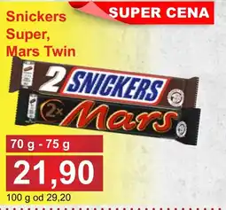 PLUS JIP Snickers Super, Mars Twin nabídka