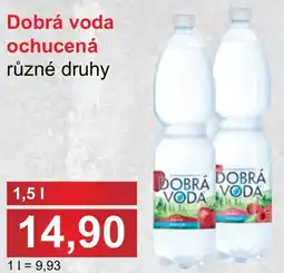 PLUS JIP Dobrá voda ochucená nabídka