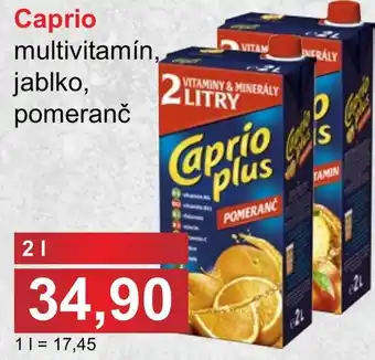 PLUS JIP Caprio multivitamín, jablko, pomeranč nabídka