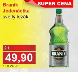 PLUS JIP Braník Jedenáctka světlý ležák nabídka