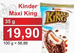 PLUS JIP Kinder Maxi King nabídka