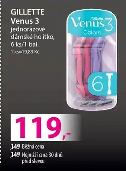 Hebe GILLETTE Venus 3 jednorázové nabídka