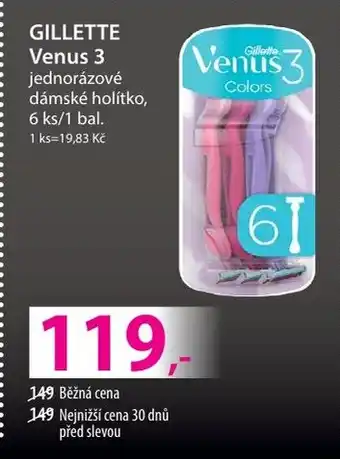 Hebe GILLETTE Venus 3 jednorázové nabídka