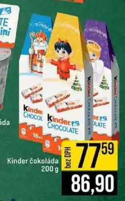 Jip Kinder čokoláda 200 g nabídka