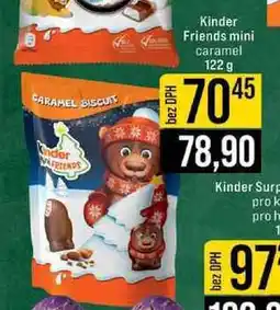 Jip Kinder Friends mini caramel 122 g nabídka