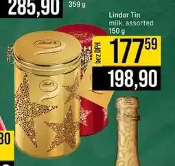 Jip Lindt Lindor Tin 150 g nabídka