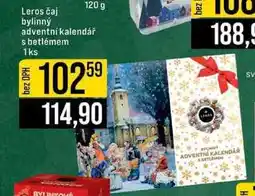 Jip Leros čaj bylinný adventní kalendář s betlémem 1 ks nabídka
