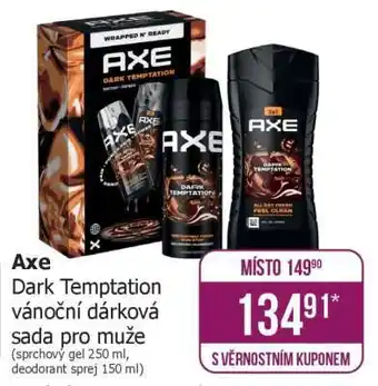 Axe Dark Temptation vánoční dárková sada pro muže