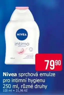 Teta Nivea sprchová emulze pro intimní hygienu nabídka
