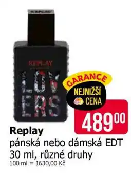 Teta Replay nabídka