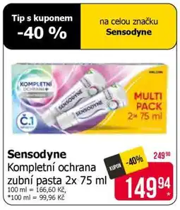 Teta Sensodyne nabídka
