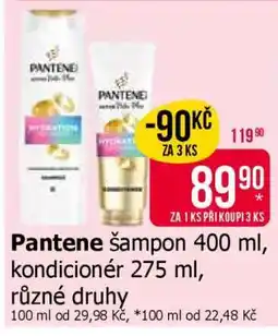 Teta Pantene šampon 400 ml, kondicionér 275 ml nabídka